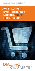 Cover Broschüre Einkaufen im Internet - ”Damit aus dem Kauf im Internet kein Internepp für Sie wird“