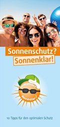 Cover Broschüre "Sicherheit durch Sonnenschutz"