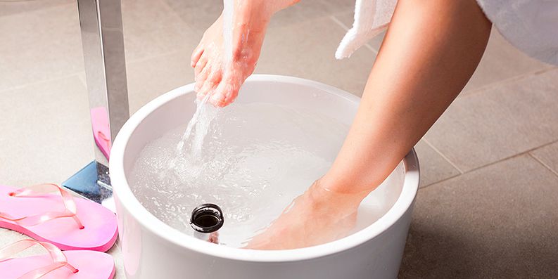 Kaltes Fußbad verschafft Abkühlung ... schon gewusst?