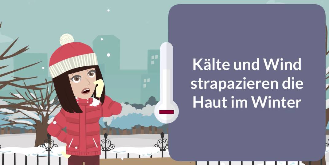 Winterlich und windig, eventuell sonnig  – was die Haut nun dringend braucht