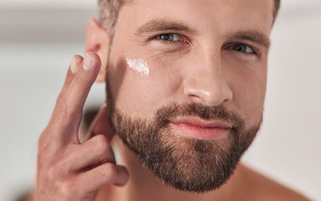 Normale Männerhaut: feste Struktur – aber auch feuchtigkeitsbedürftig