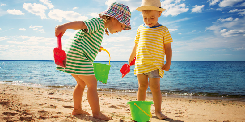 Kinder: Typisch Sommer – Spielen, Schwitzen und was ist mit Körperpflege?